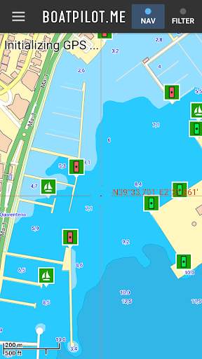 BoatPilot: free chartplotter screenshot 1