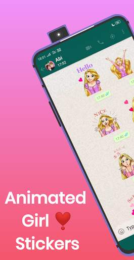 Animated Sticker Pro - 500 Moving Stickers for WA screenshot 1