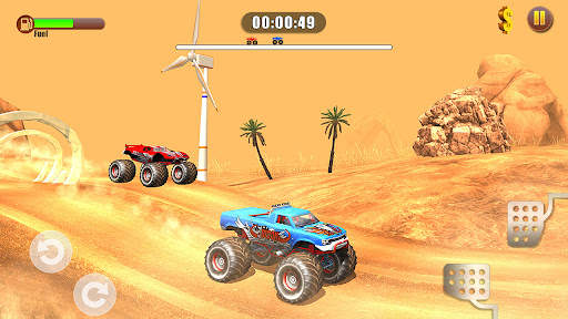 Karayolu Canavar Kamyon Sürüş screenshot 2