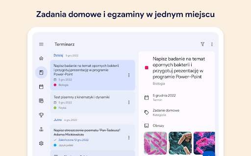 Kalendarz Szkolny: Plan lekcji screenshot 9