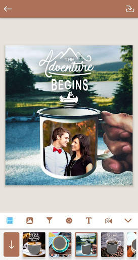Coffee Mug Photo Frames screenshot 3
