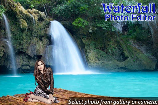 WaterFall Photo Editor - Cut Paste Photo screenshot 1