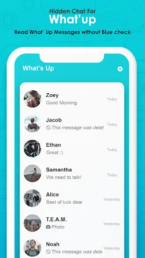 Watsup Hidden Chat screenshot 2