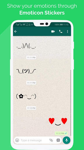 Emoticon Stickers for WhatsApp - WAStickerApps screenshot 2