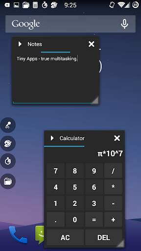 Tiny Apps (floating apps) screenshot 2