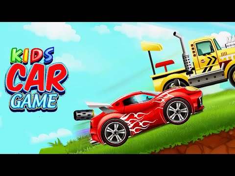 Kids Car Game: Real Race Off screenshot 1