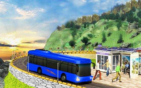 Off road Hill Coach Bus Simulator 2018 screenshot 7