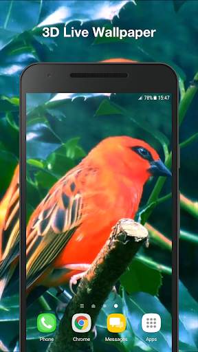Birds Live Wallpaper PRO screenshot 1