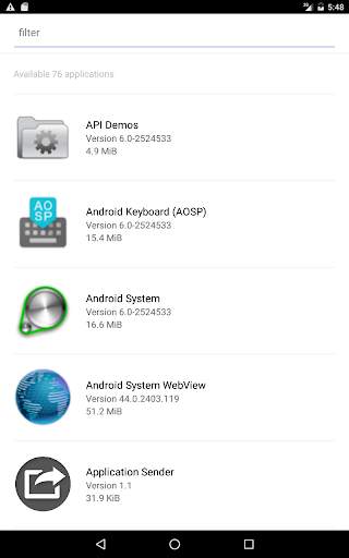 Application Sender screenshot 4