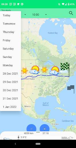 Travel Weather - drive safe! screenshot 3