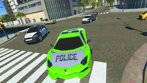 Police Car Drift Driving Simulator screenshot 4