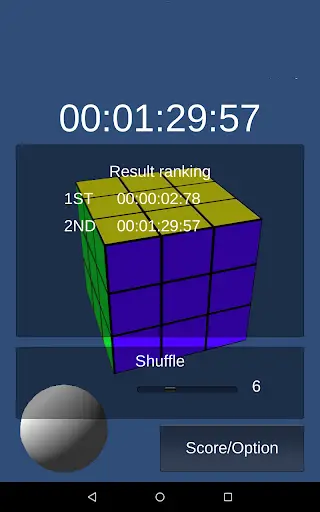 cube puzzle 3D 3*3 screenshot 3