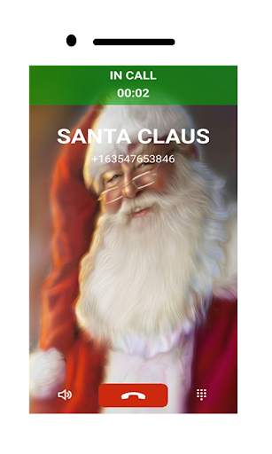 Video Call from Santa Simulator screenshot 1