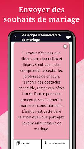Messages souhaite collection screenshot 3