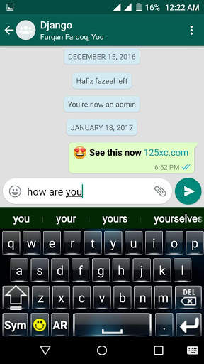 Arabic English Photo keyboard screenshot 3