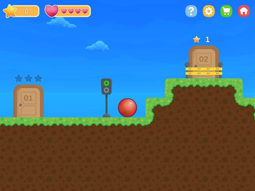 Bounce World 🔴 Improved classic arcade game screenshot 9