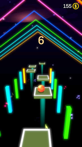 Hopp Ball musical tiles screenshot 2