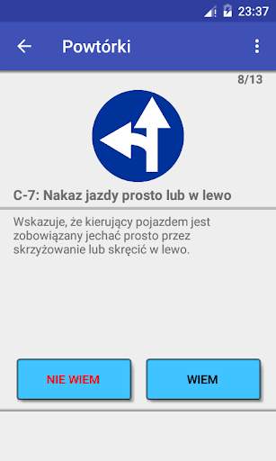 Znam znaki drogowe screenshot 7