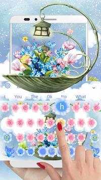 Colorful Flowers Keyboard screenshot 1
