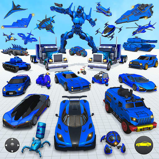 Robot Car Transformation Games screenshot 1