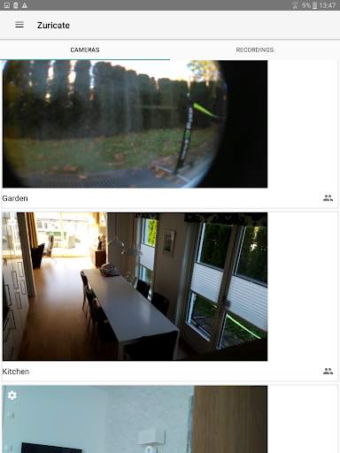 Zuricate Video Surveillance screenshot 11