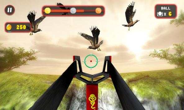 Bird Hunting Slingshot 3D Shooting screenshot 1