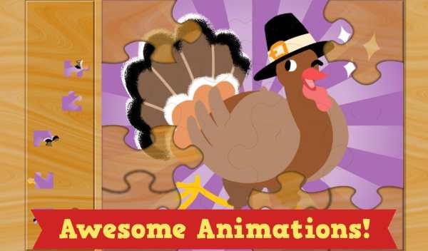Thanksgiving Puzzles for Kids screenshot 4