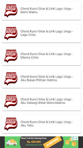 Chord Gitar Ungu (Lirik Lagu & Kunci Gitar) screenshot 2