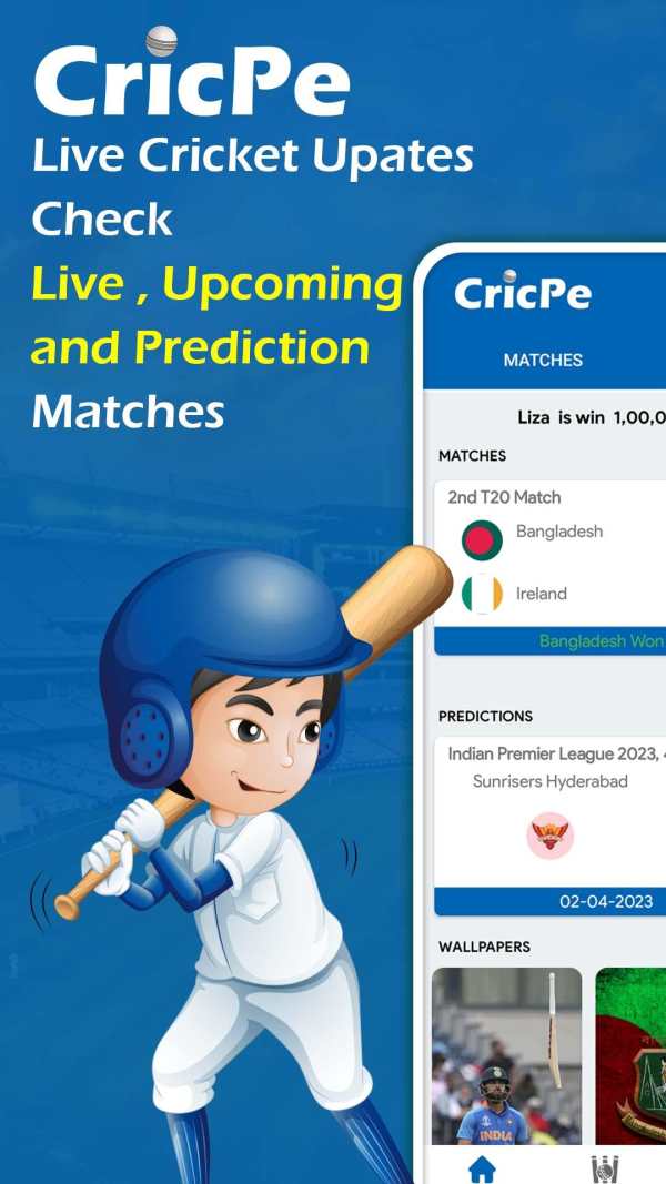 Cricpe Live cricket score screenshot 2