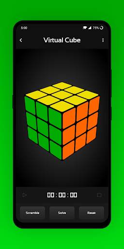 CubeX - Solver, Timer, 3D Cube screenshot 4