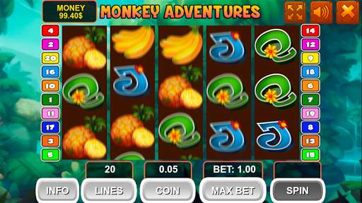 Monkey Adventures Slot screenshot 3