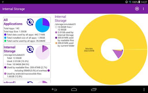 Storage Analyser screenshot 6