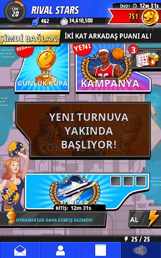 Basketbol - Rakip Yıldızlar screenshot 21