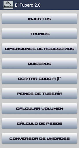 Trazado de tubería El Tubero 2.0 screenshot 1