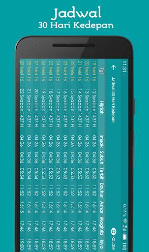 Jadwal Sholat, Kiblat & Adzan screenshot 3