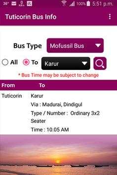 Tuticorin Bus Info screenshot 8