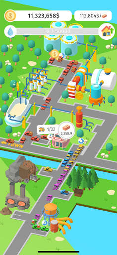 Idle Factory Builder: Clicker screenshot 2