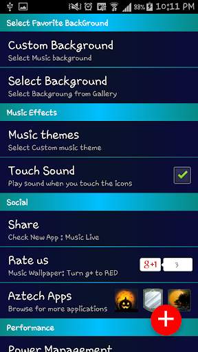 Music Live wallpaper screenshot 6