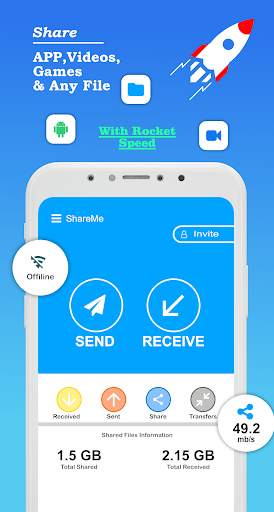 SHAREme - Share File & Transfer App / Share it screenshot 1