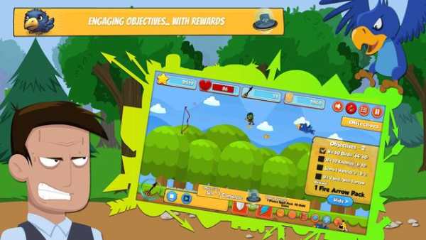 Guilty Birds Archery Bow Arrow screenshot 13