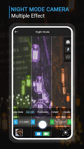 Night Camera Mode Photo Video screenshot 5