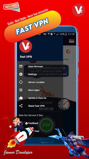 Fast VPN - Free Unlimited VPN Proxy screenshot 4