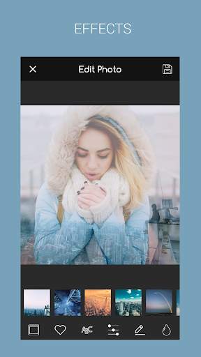 Blend Photo Mixer & Overlay Photo Director screenshot 1