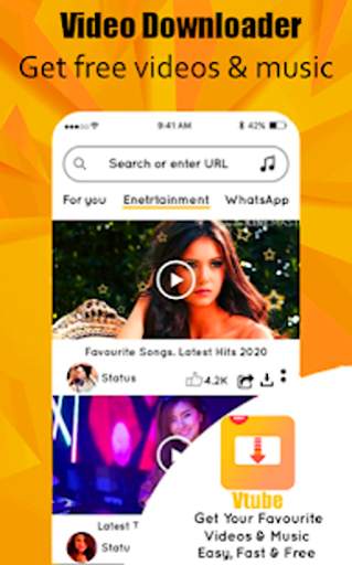 Snaptubè Video Downloader screenshot 1