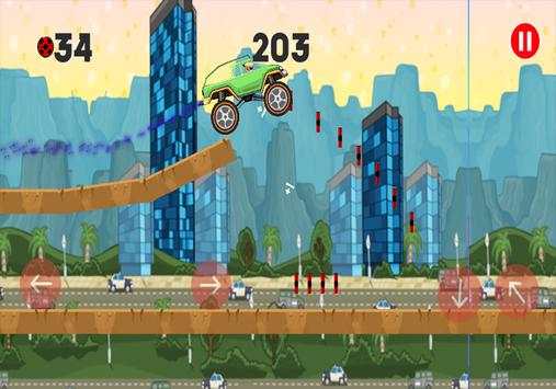 truck ladybug monster driving screenshot 6