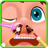 Nose Surgery Games for kids logo