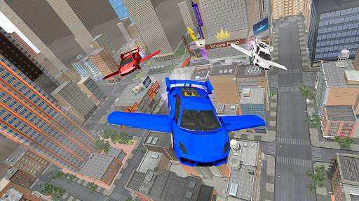 Flying Sports Car Simulator screenshot 4