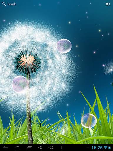 Dandelion Live Wallpaper screenshot 5