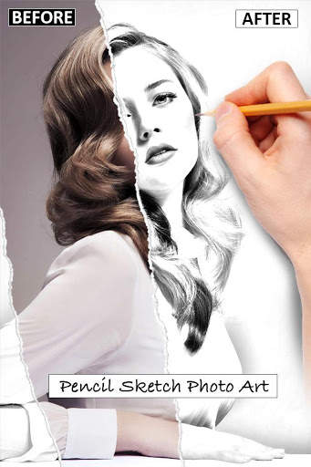 Pencil Sketch Editor : Photo Filter Effects screenshot 1