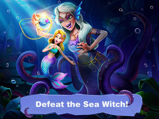 Mermaid Secrets 40-Save Mermaids Underwater Games screenshot 1